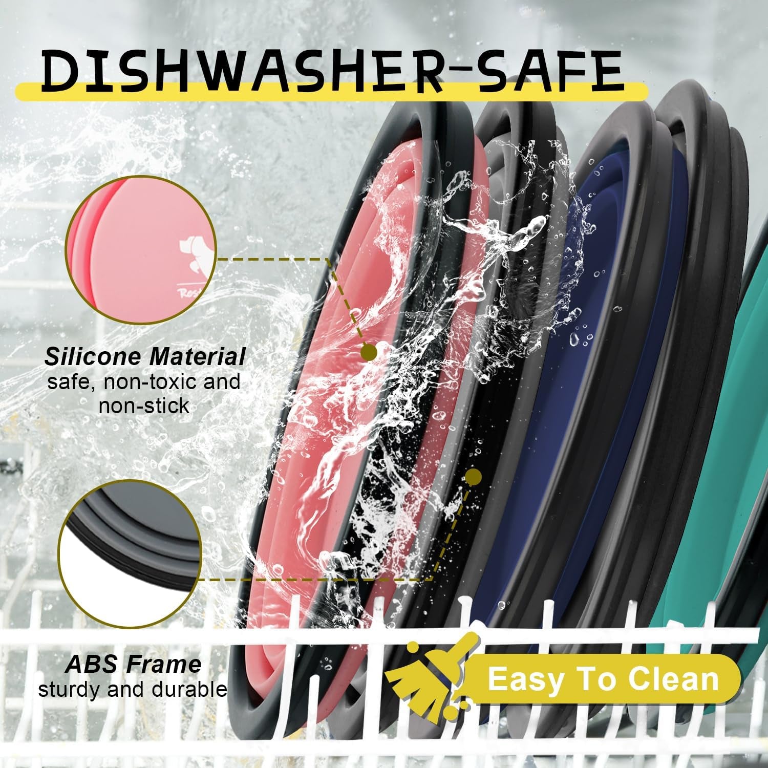 Collapsible Dog Travel Bowl – Portable Food & Water Bowl for Dogs